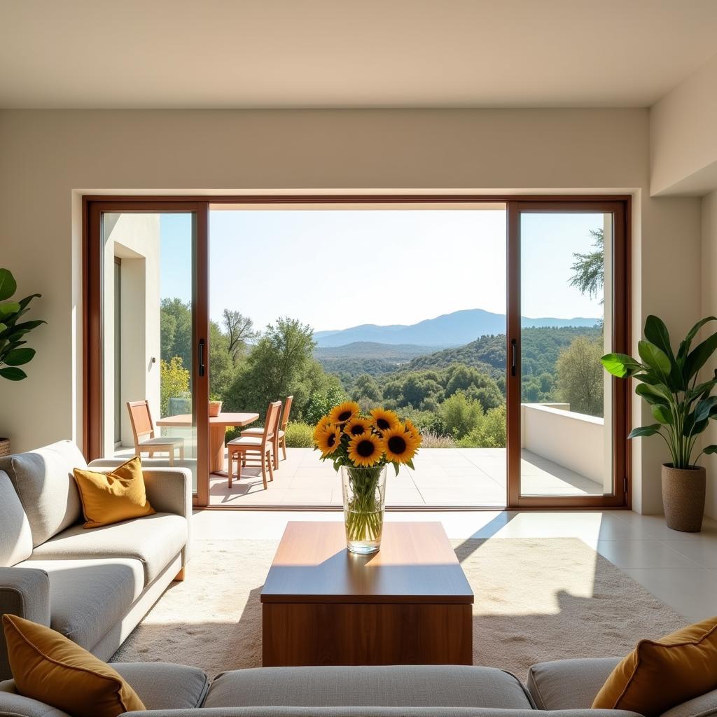 Home staging a luxurious Spanish villa with a view