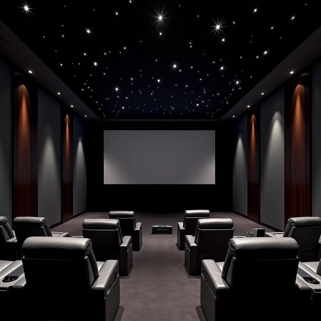 Home Theater Room in Marbella