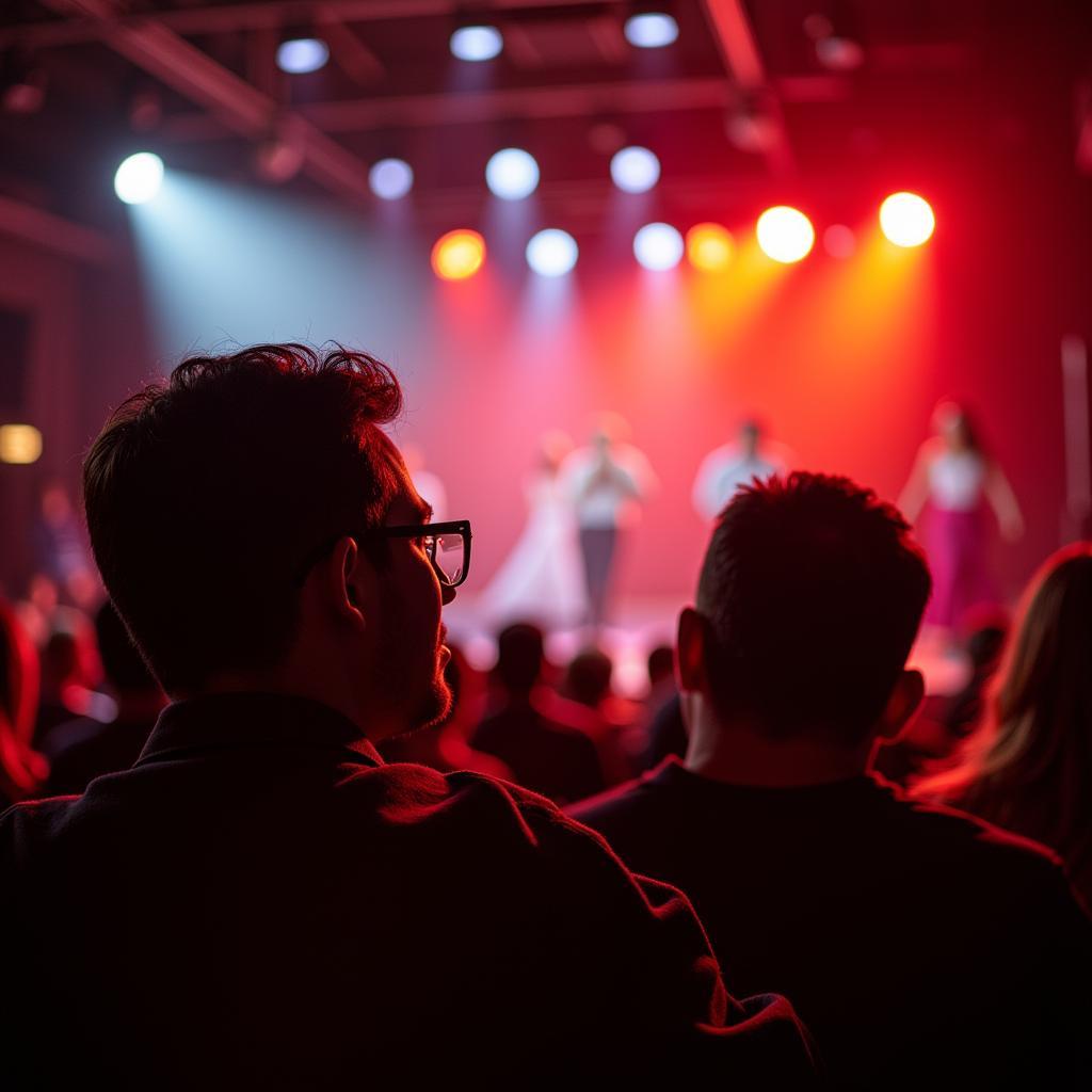 Homer Gafas at a Flamenco Show