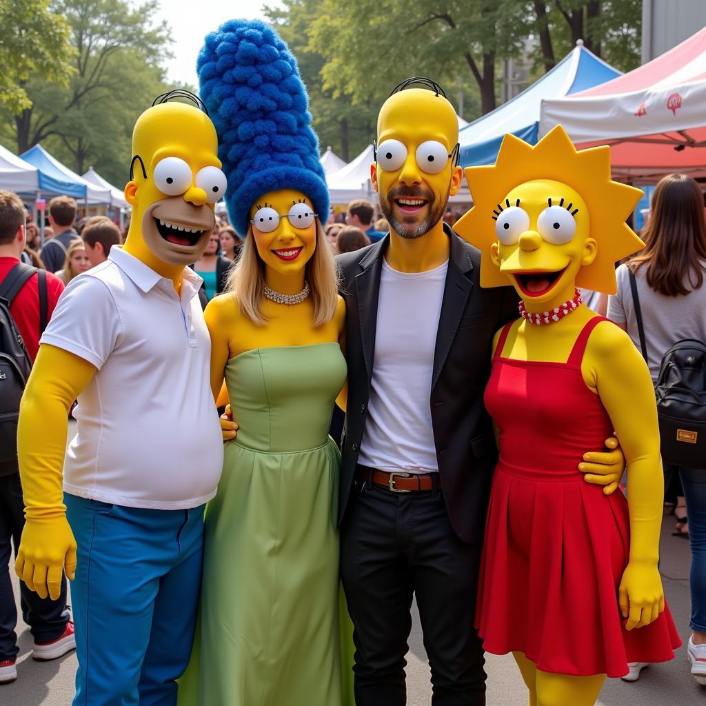 Homer Simpson Carnival Disfraz