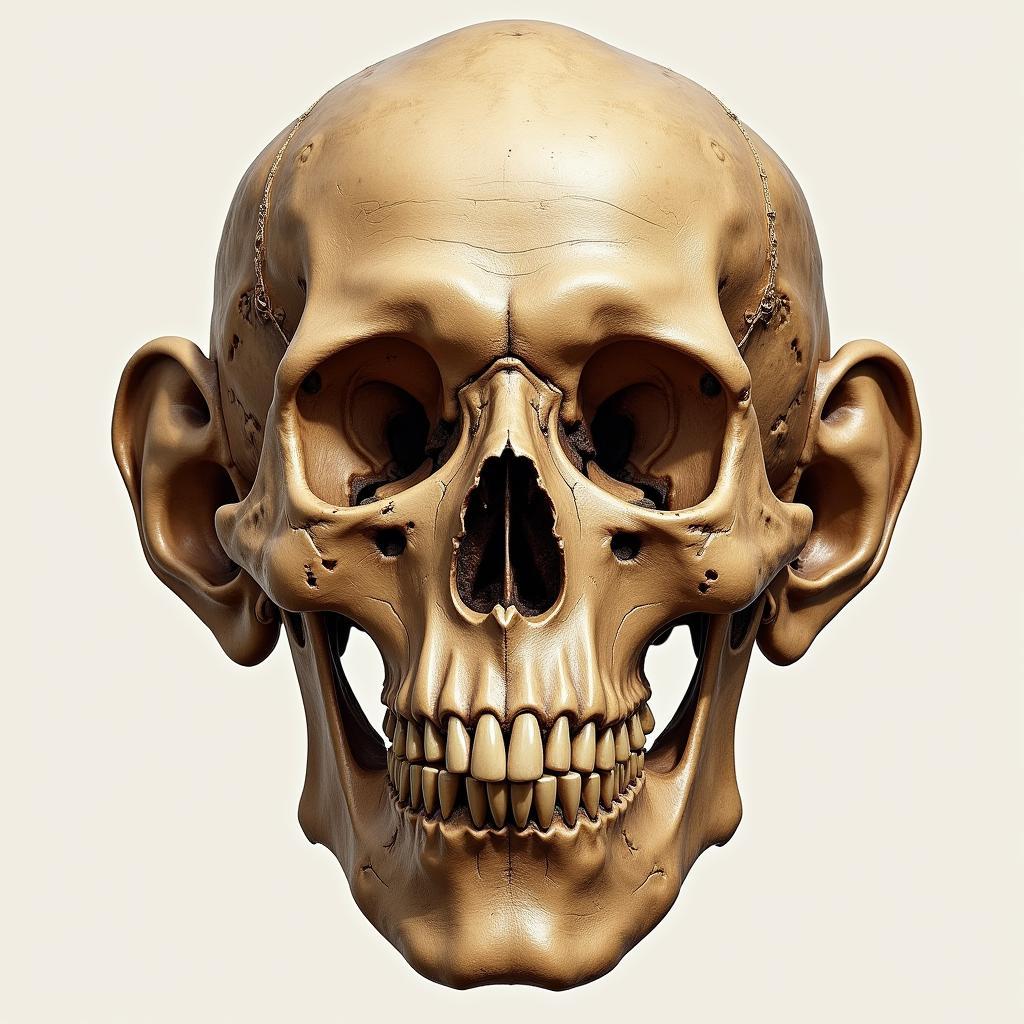 Homo rhodesiensis Skull Reconstruction