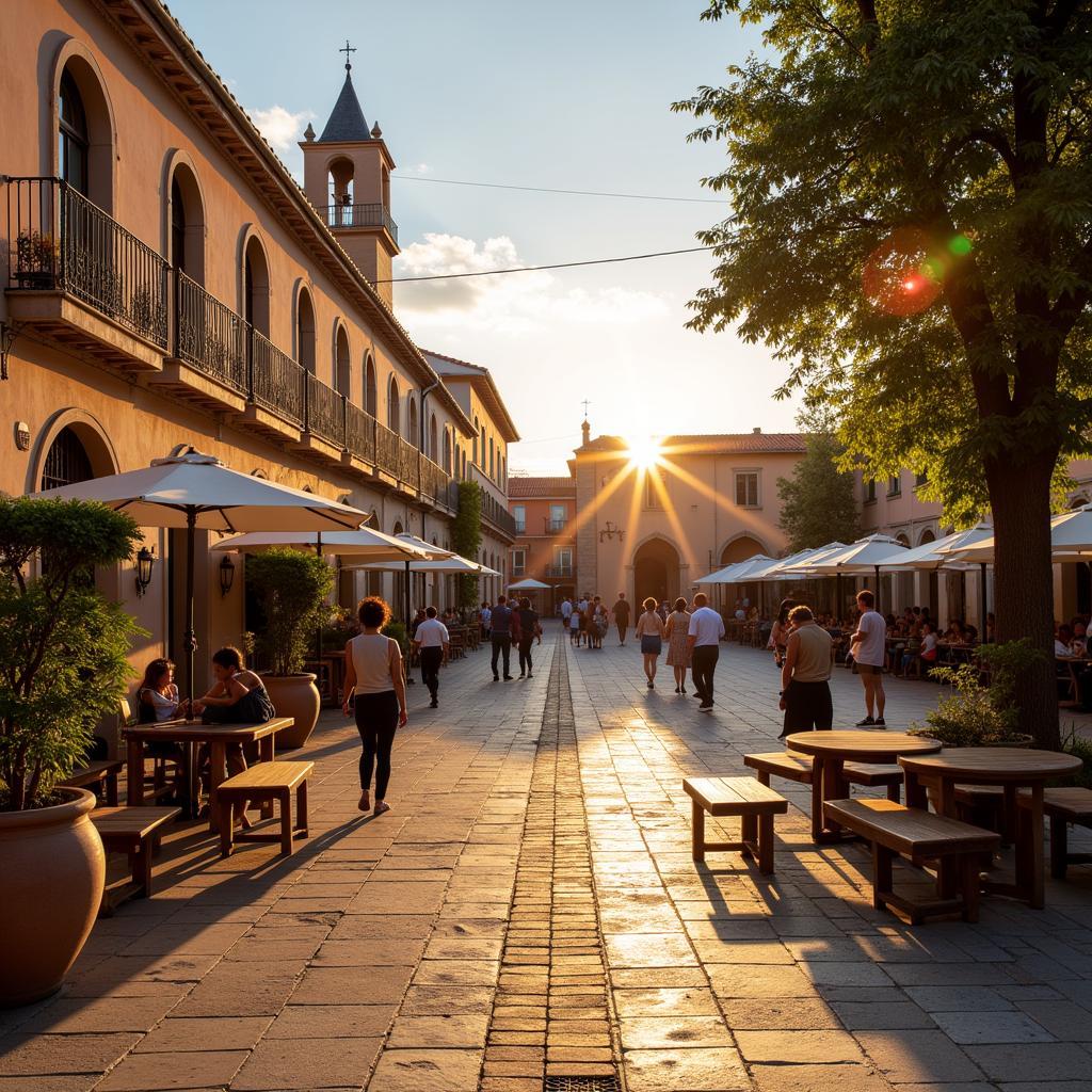 Cozy Plaza in Igualada