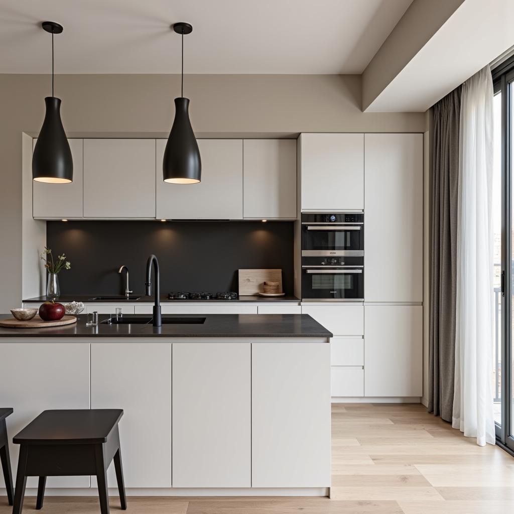 Modern Kitchen in Barcelona Ikon Property