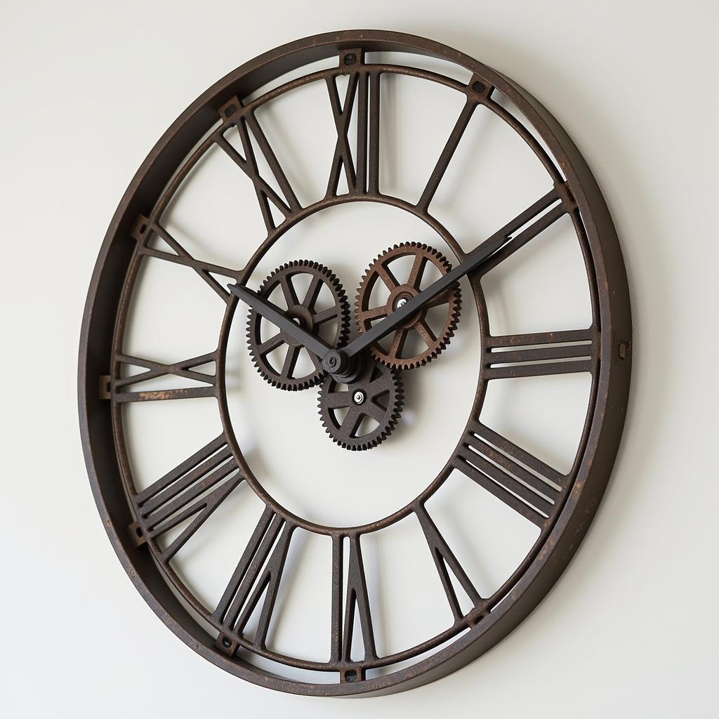 Industrial Chic Zara Home Wall Clock