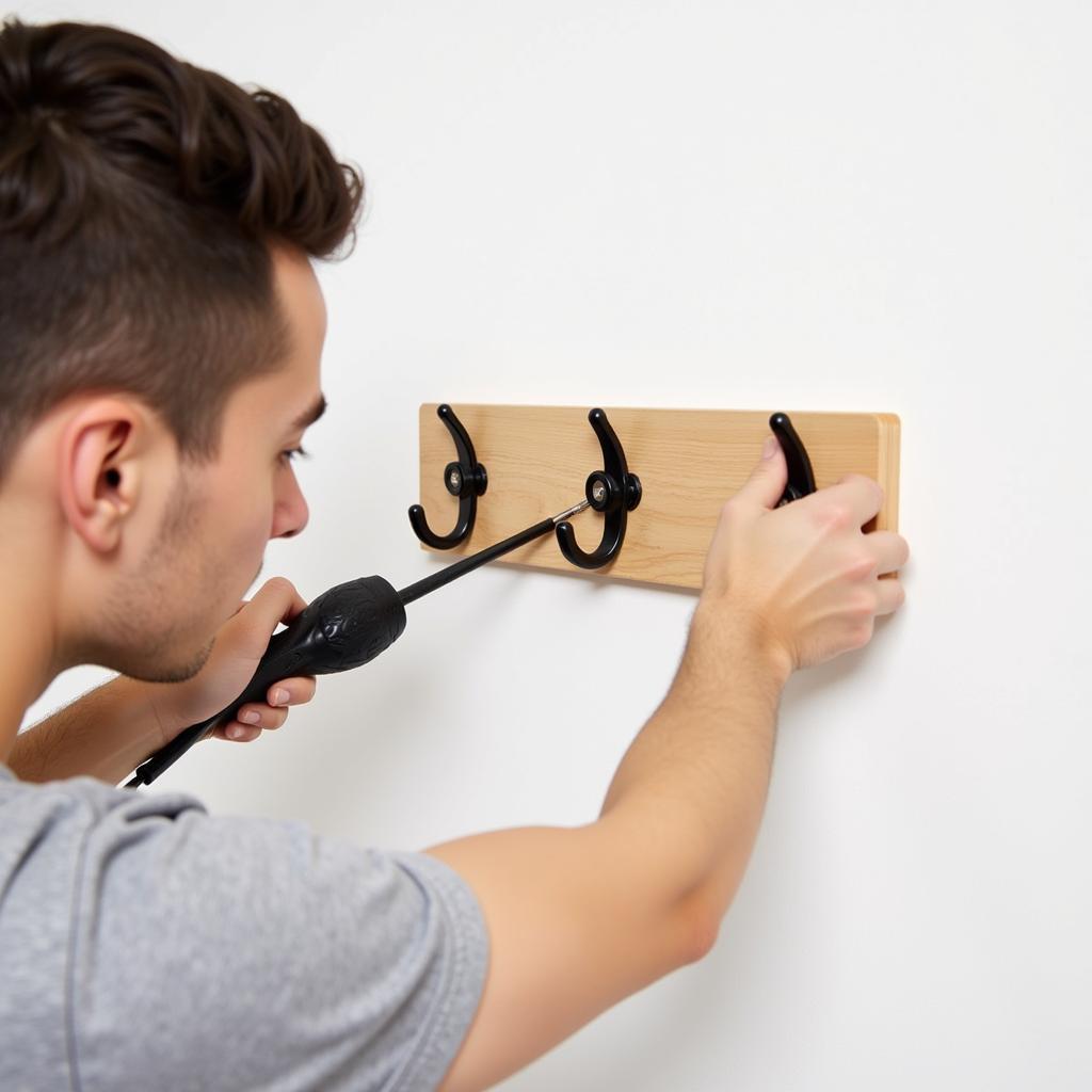 Installing a Zara Home Wall Coat Rack