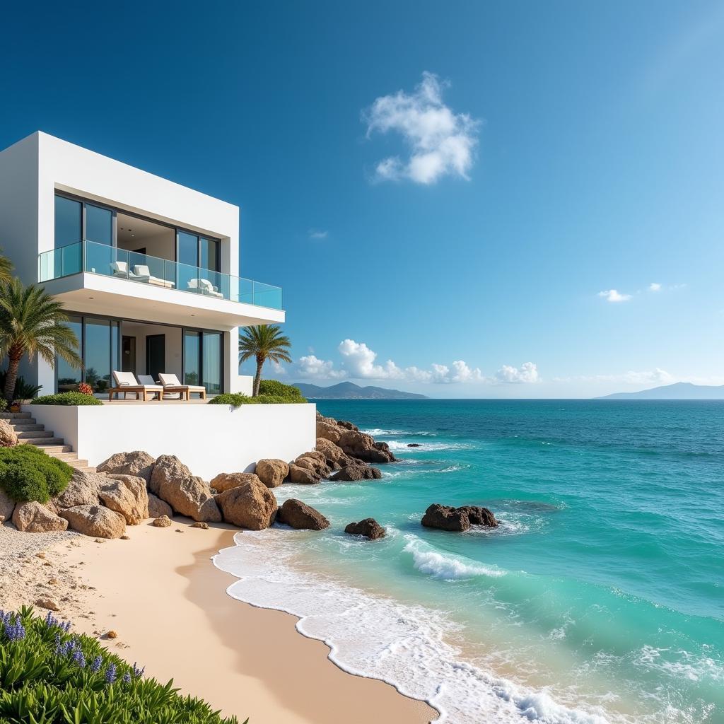 Modern Oceanfront Villa in Isla Canela