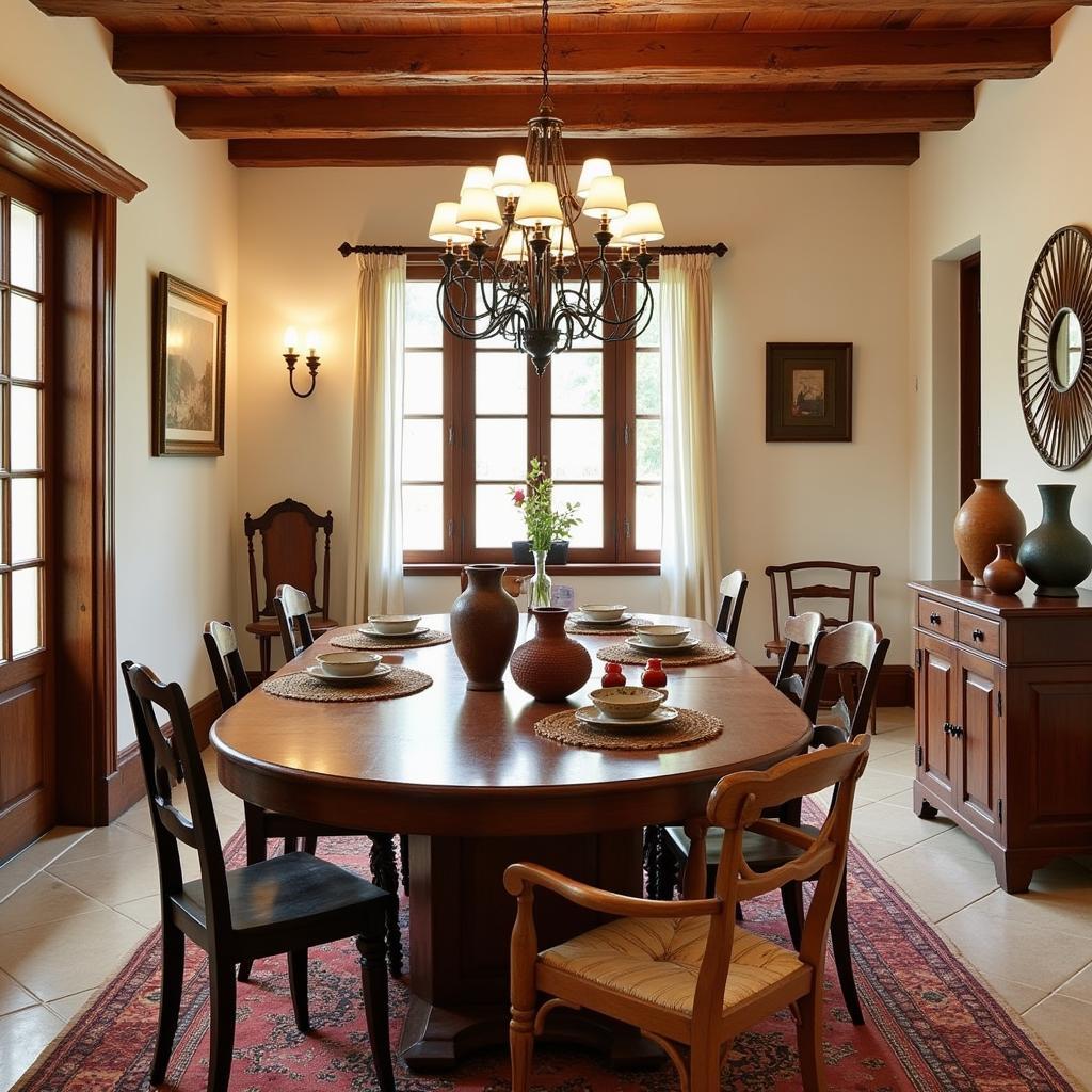 Kave Home.Outlet Dining Room with Rustic Charm