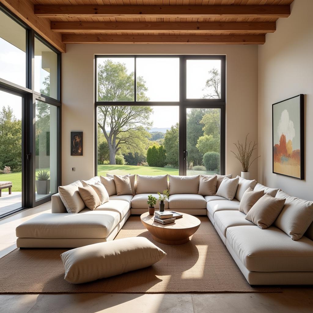 Kave Home Sofa Modular in a Spanish Villa