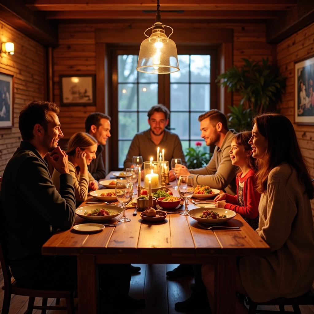 Kenay Home Dining Table Family Dinner