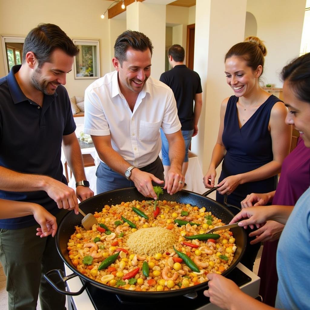 Paella Cooking Class at l home del sac