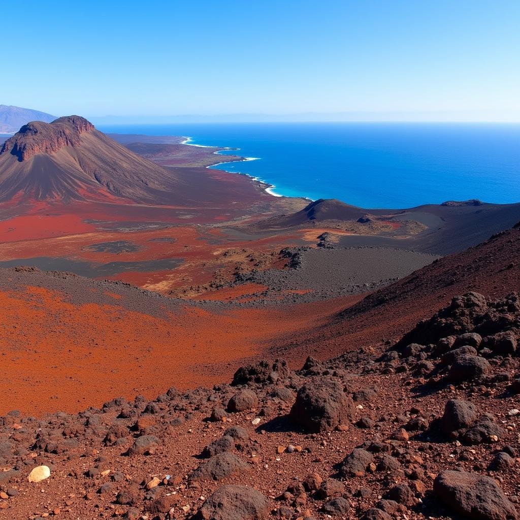 Lanzarote Volcanic Landscape