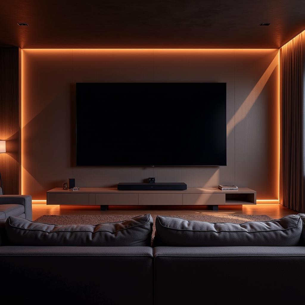 LG OLED TV Home Cinema Setup