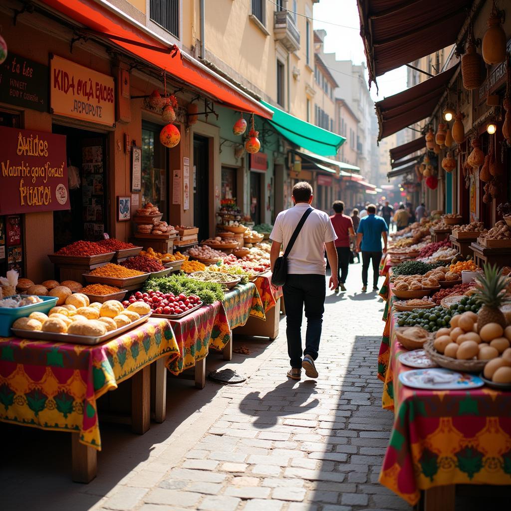 Exploring a Local Spanish Market