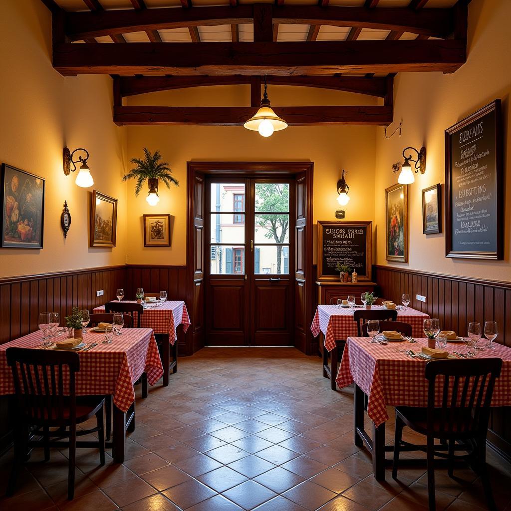 A traditional Catalan restaurant in Urgell