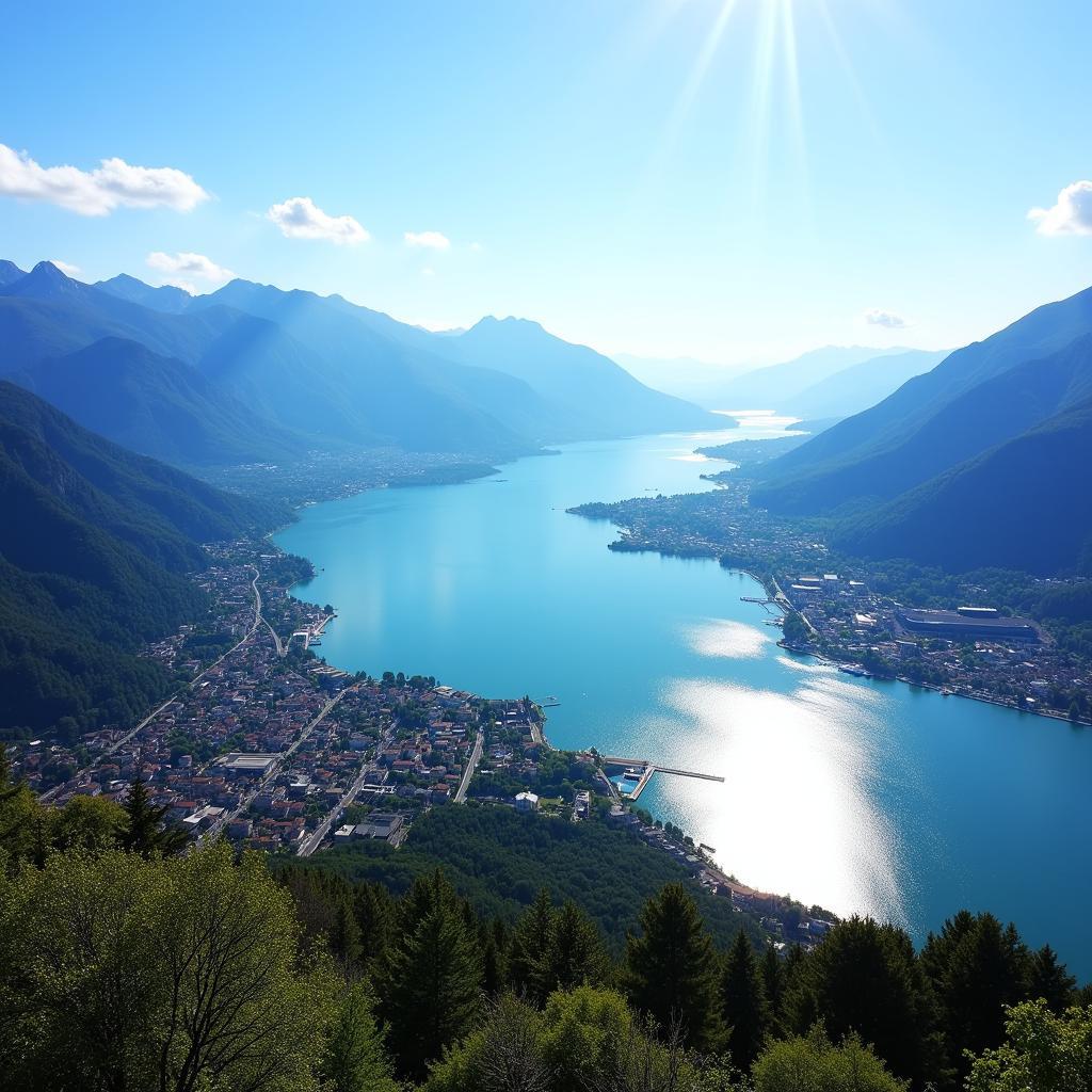 Locarno Switzerland Lake View