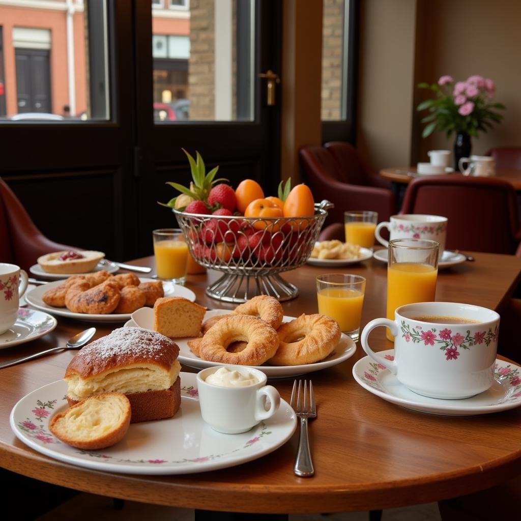 Delicious Breakfast Spread in a London Home House Hotel