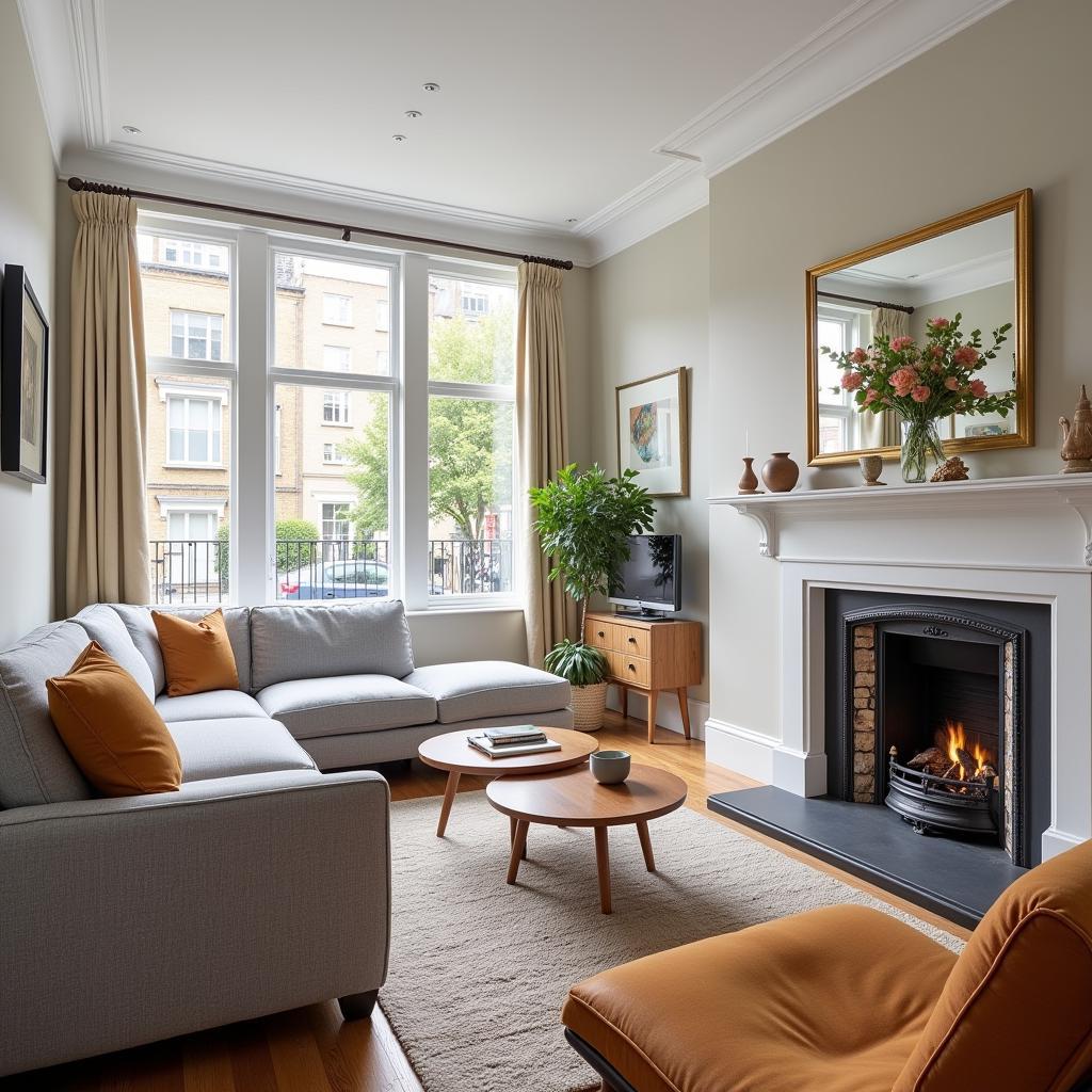 Cozy Living Room in a London Home House Hotel