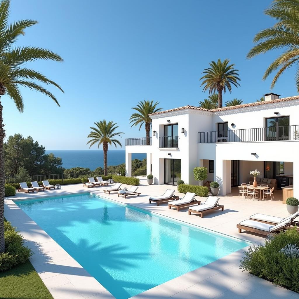 Luxury villa in Marbella with private pool