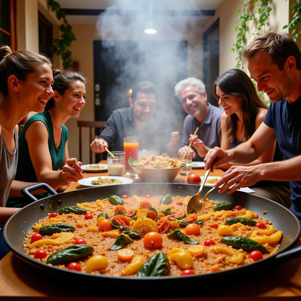 Mallorca Home Meeting Paella