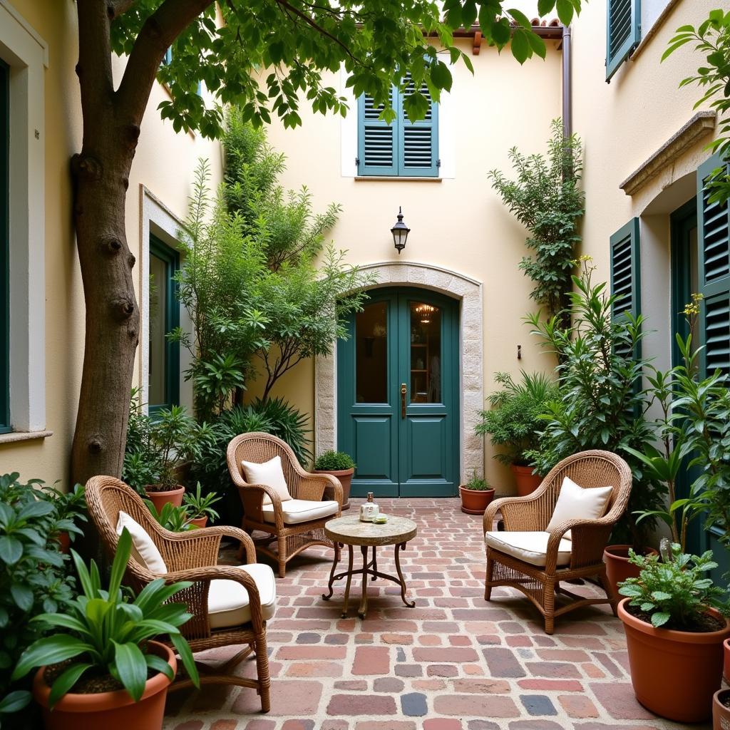 Mallorcan Courtyard Garden