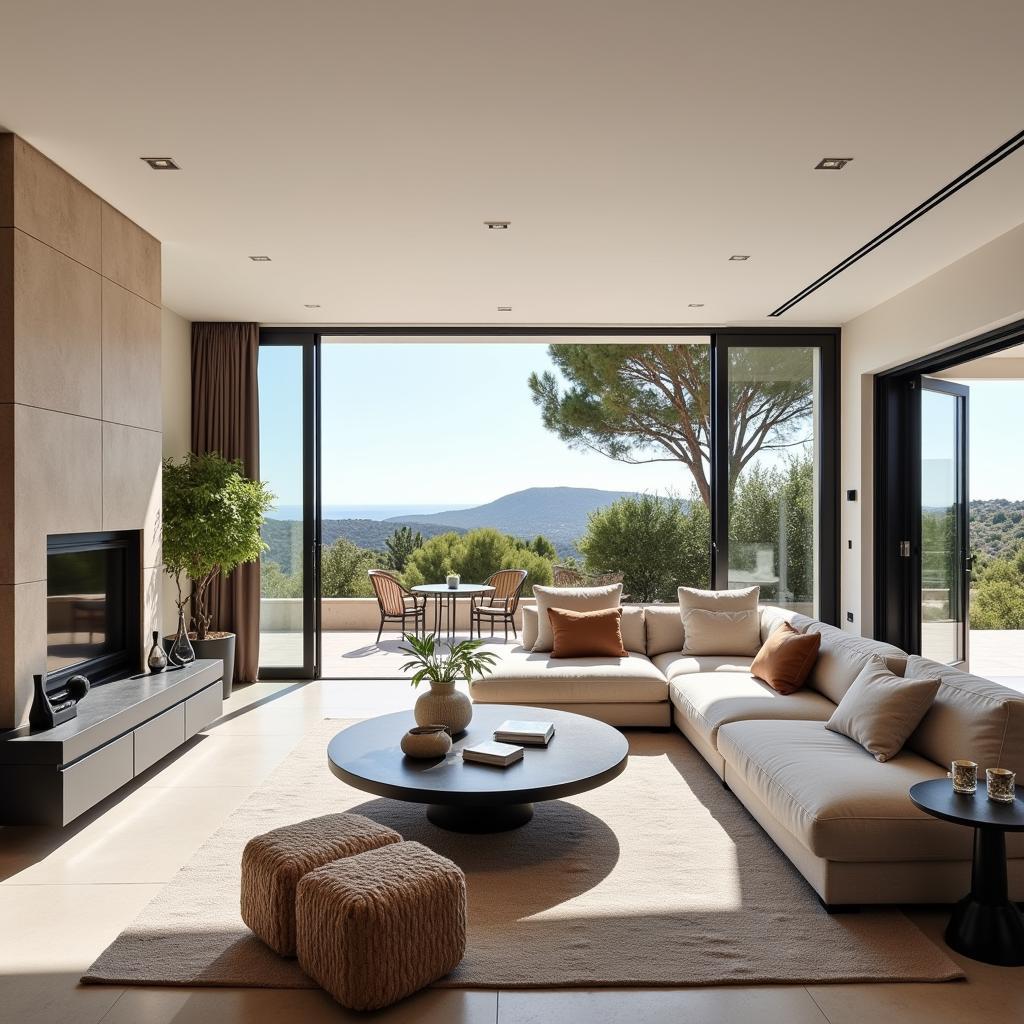 Mallorcan Villa Living Room