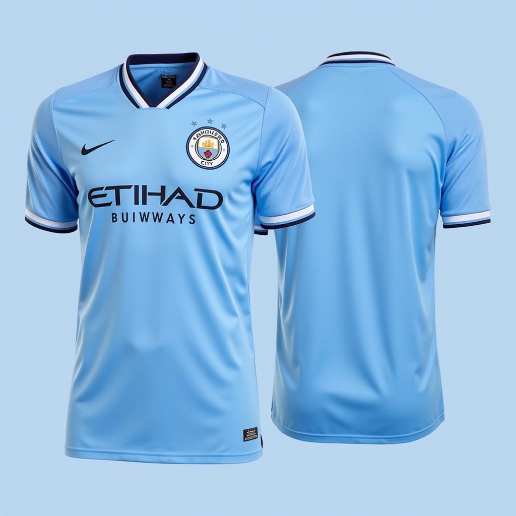 Manchester City's 23/24 Home Kit: A blend of tradition and modernity.