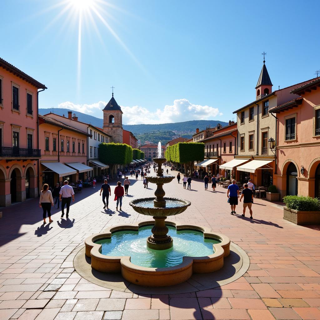 Martorell Town Square