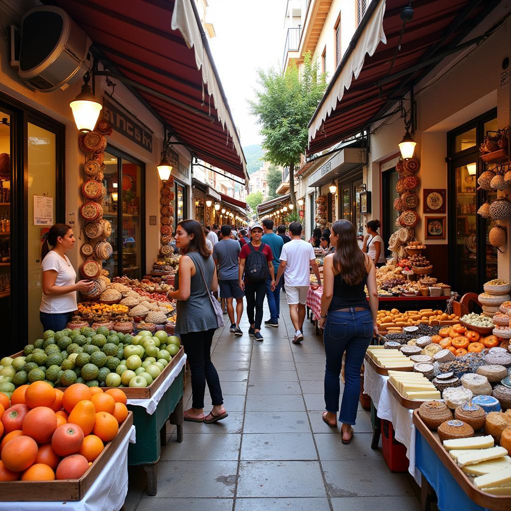 Local market in Masca, Tenerife