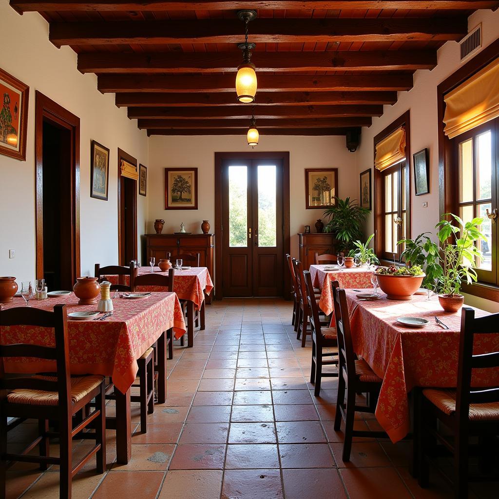 Traditional restaurant in Masca