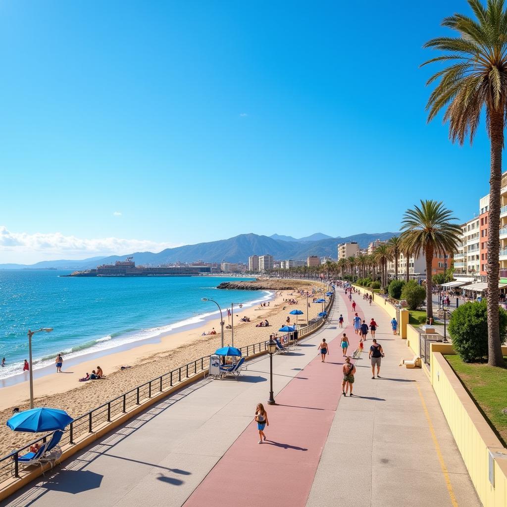 Mataro Beach Promenade