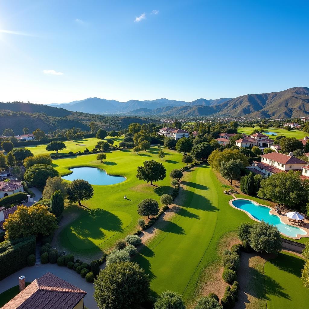 Aerial view of Mazarron Country Club