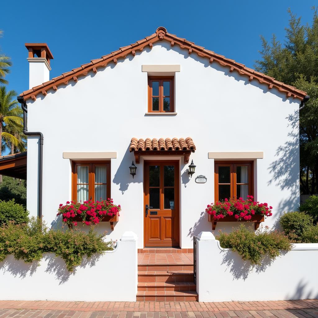 Traditional Spanish Home Exterior