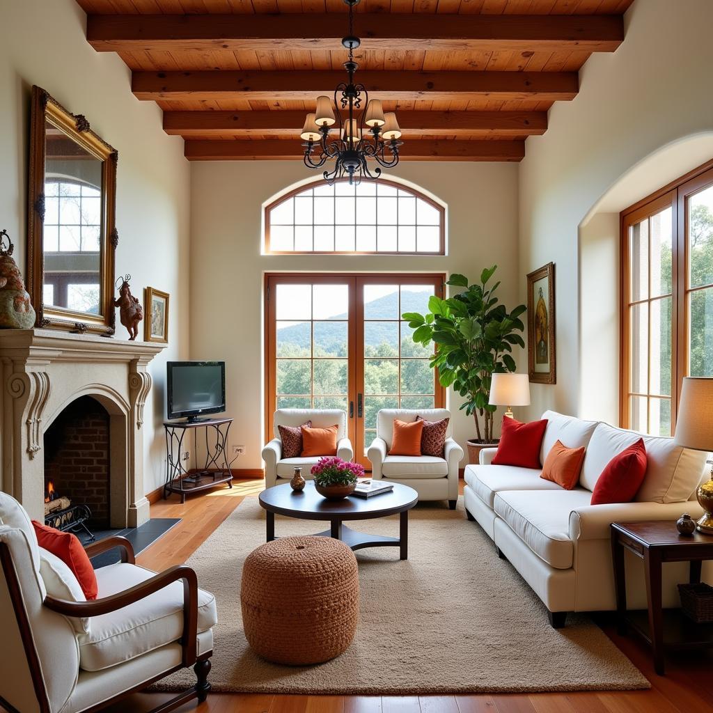 Cozy living room at Mesa Argo Kave Home