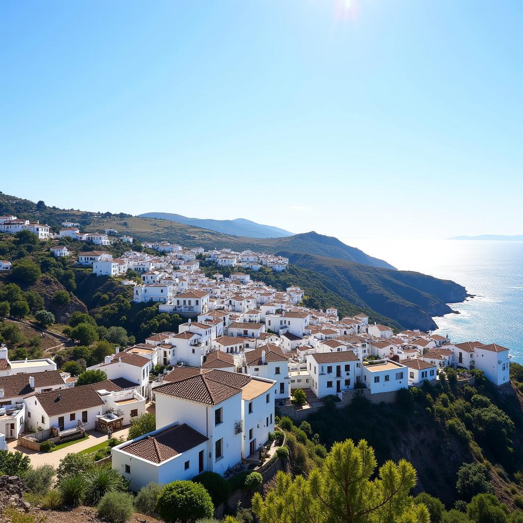 Panoramic view of Mijas Pueblo