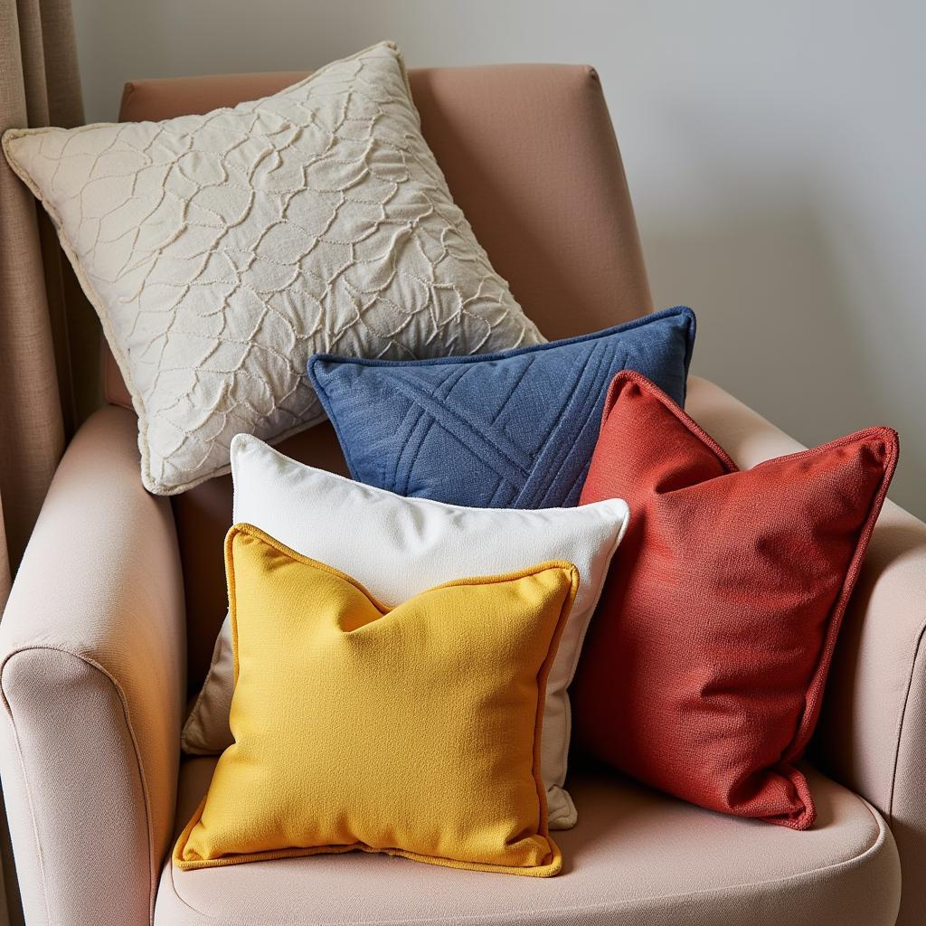 Creating a cozy corner with mixed and matched Zara Home cushions