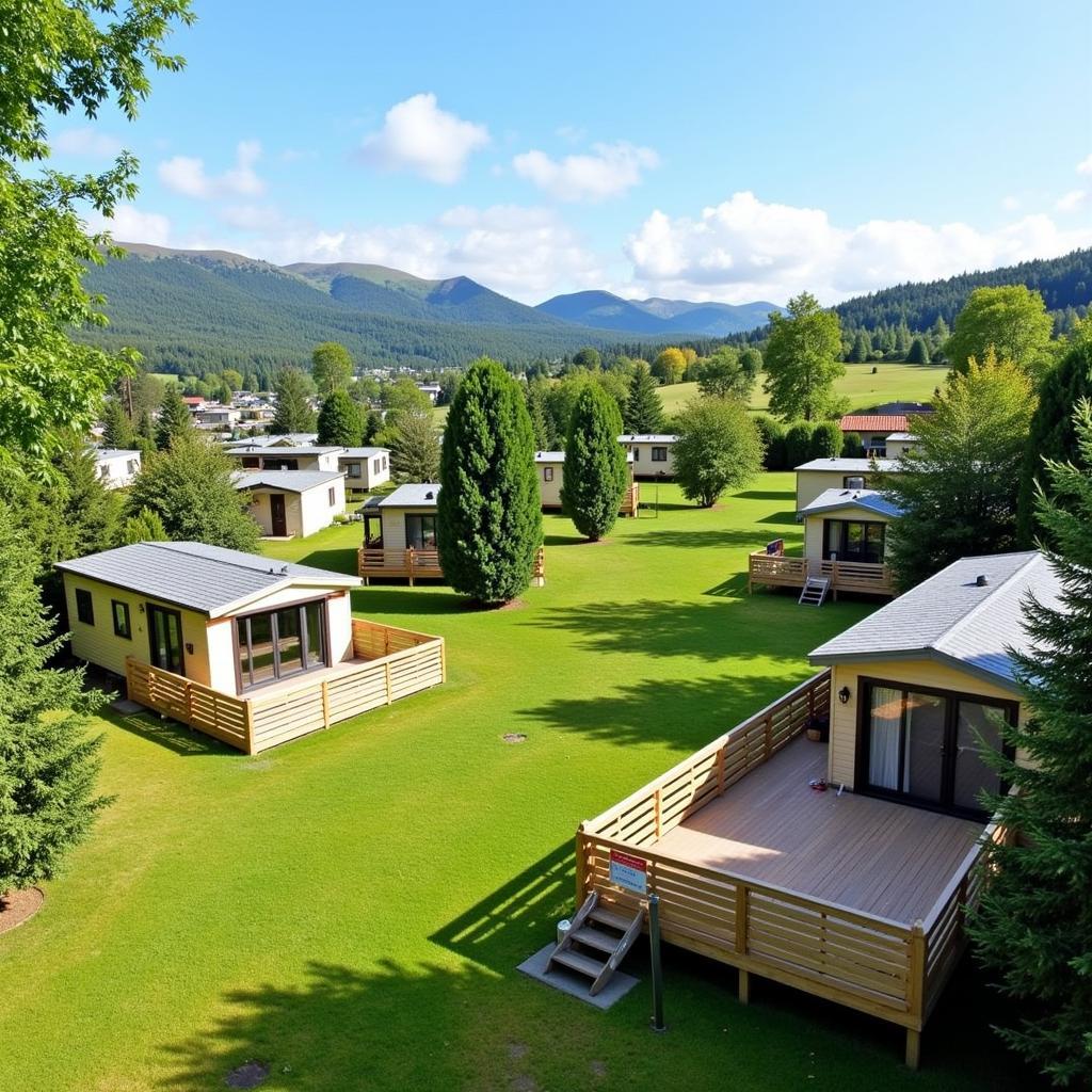 Mobile Home Park in Cantabria