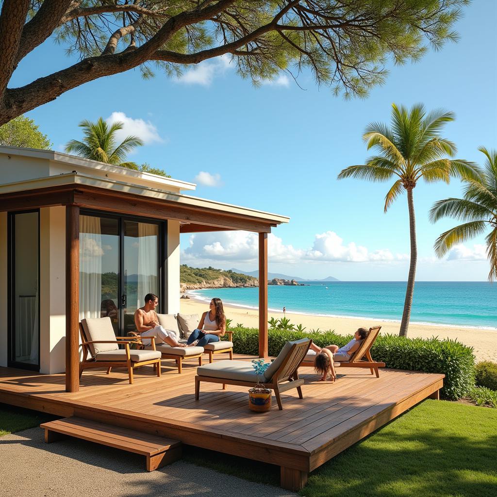 Relaxing at a Mobile Home Near a Scenic Spanish Beach