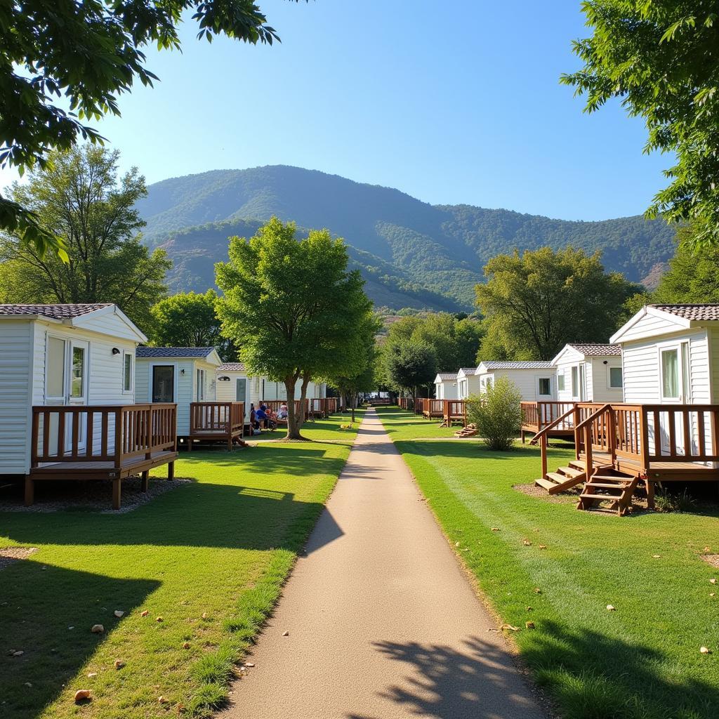 Mobile Home Park in Spain