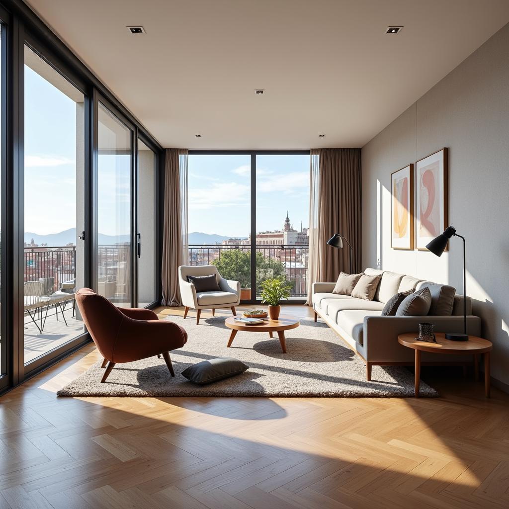 Stylish Barcelona Apartment Interior