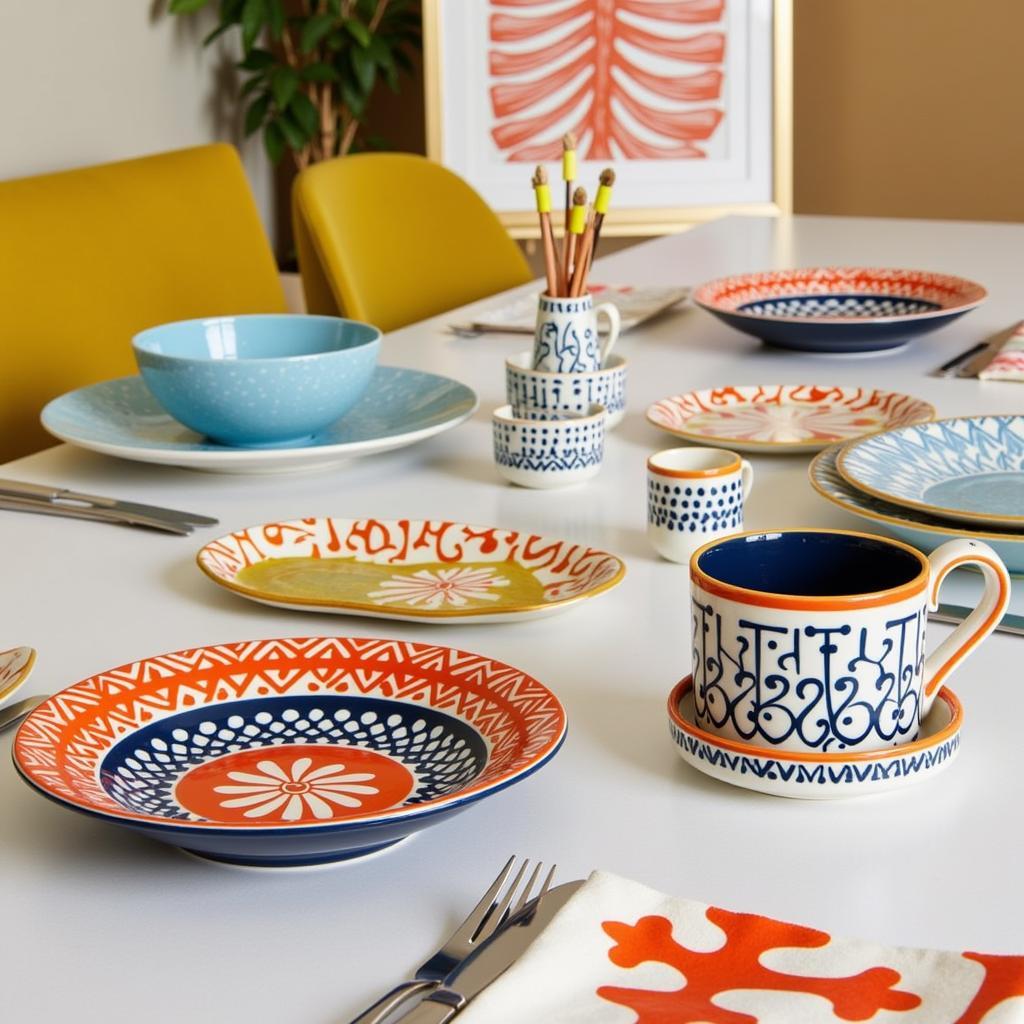 Modern Dinnerware Zara Home with Spanish Flair