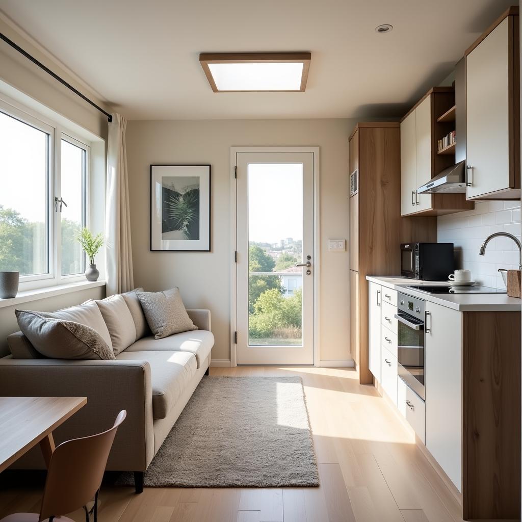 Modern Mobil Home Interior