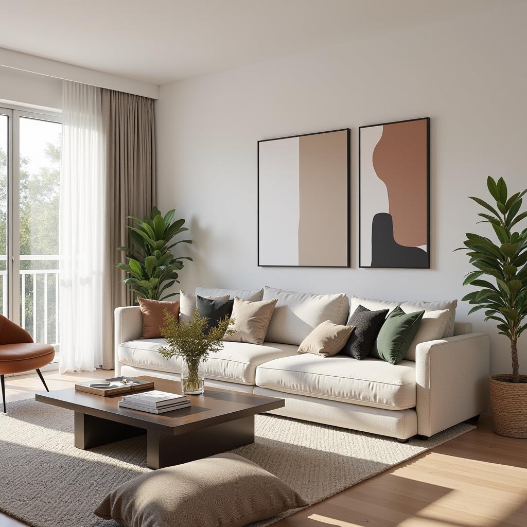 Modern Spanish Apartment Interior