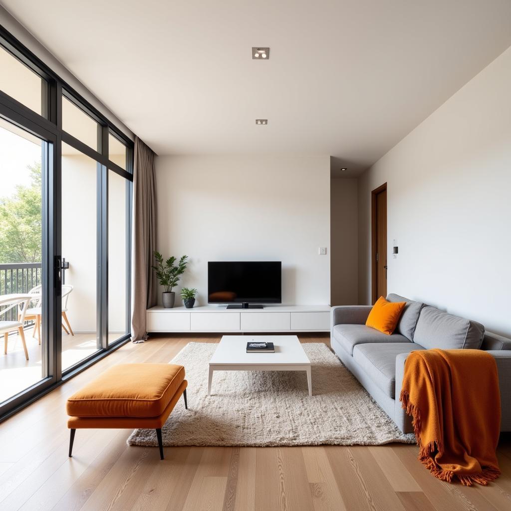 Modern Spanish Apartment Interior