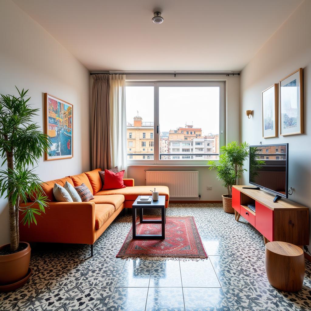 Modern Spanish Homestay in Barcelona