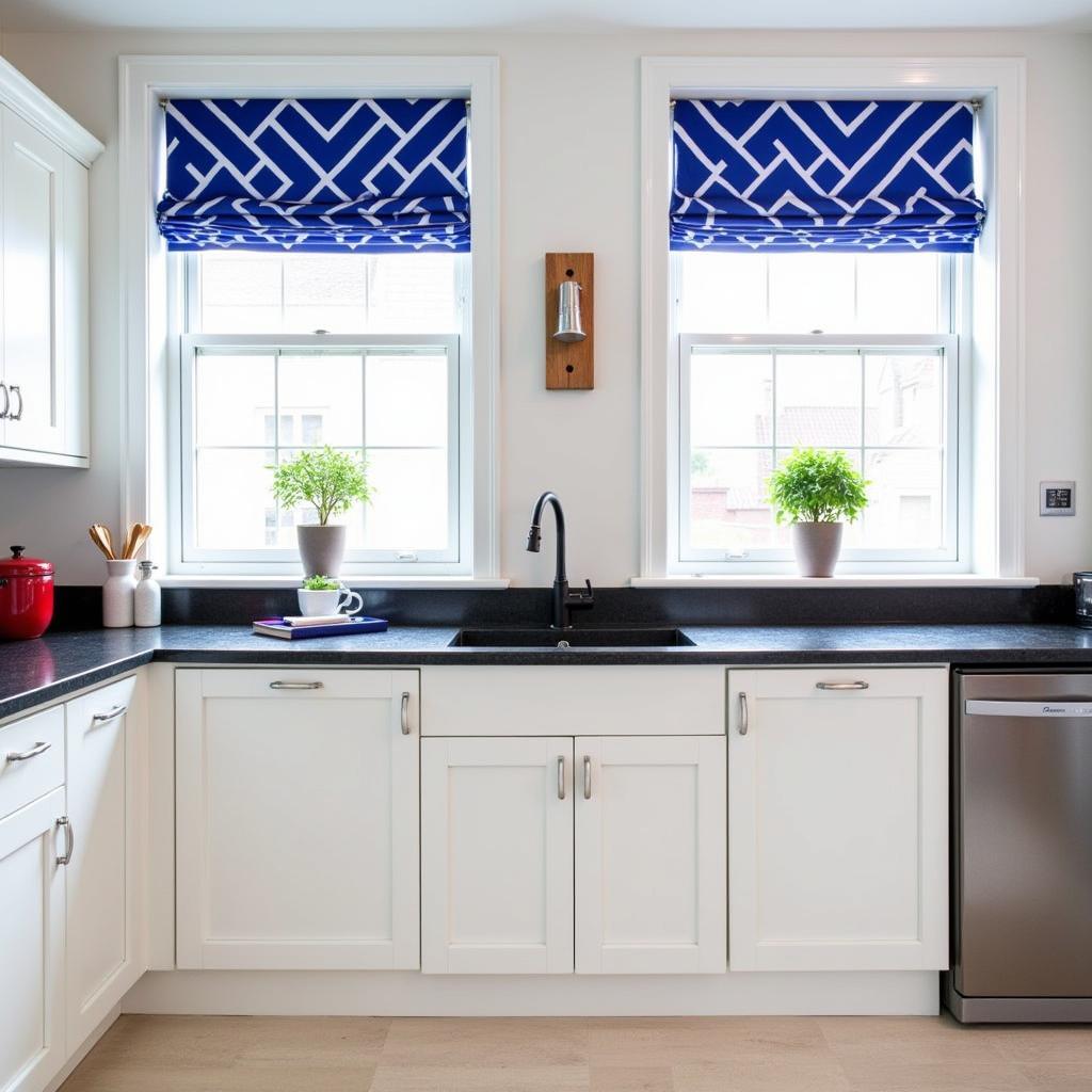 Modern Spanish Kitchen Curtains