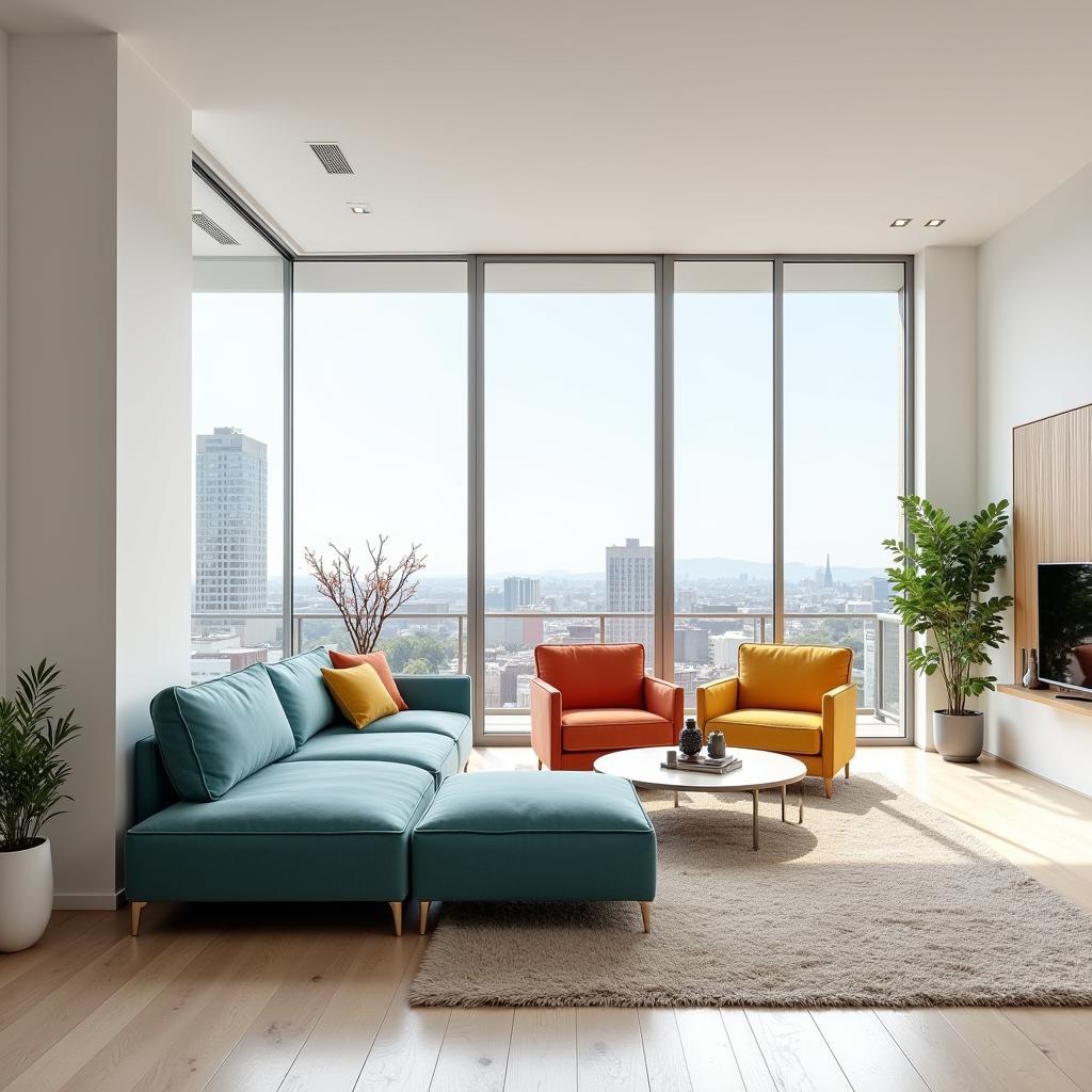 Modern Terrassa apartment interior