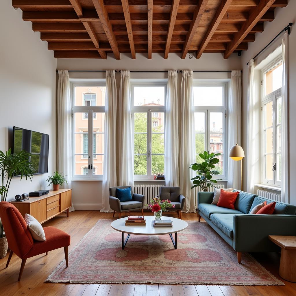 Modernist Apartment in Barcelona