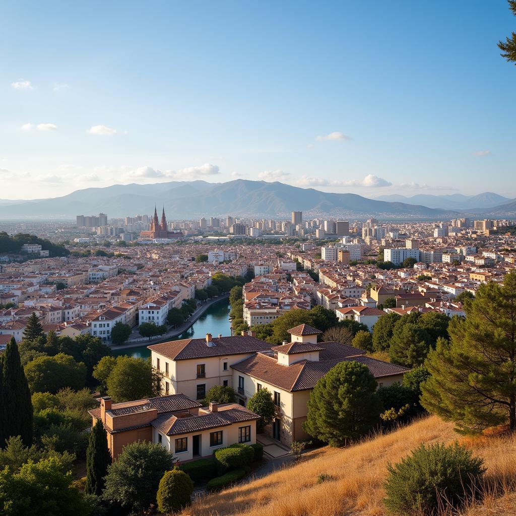 Murcia City Center from La Tienda Home