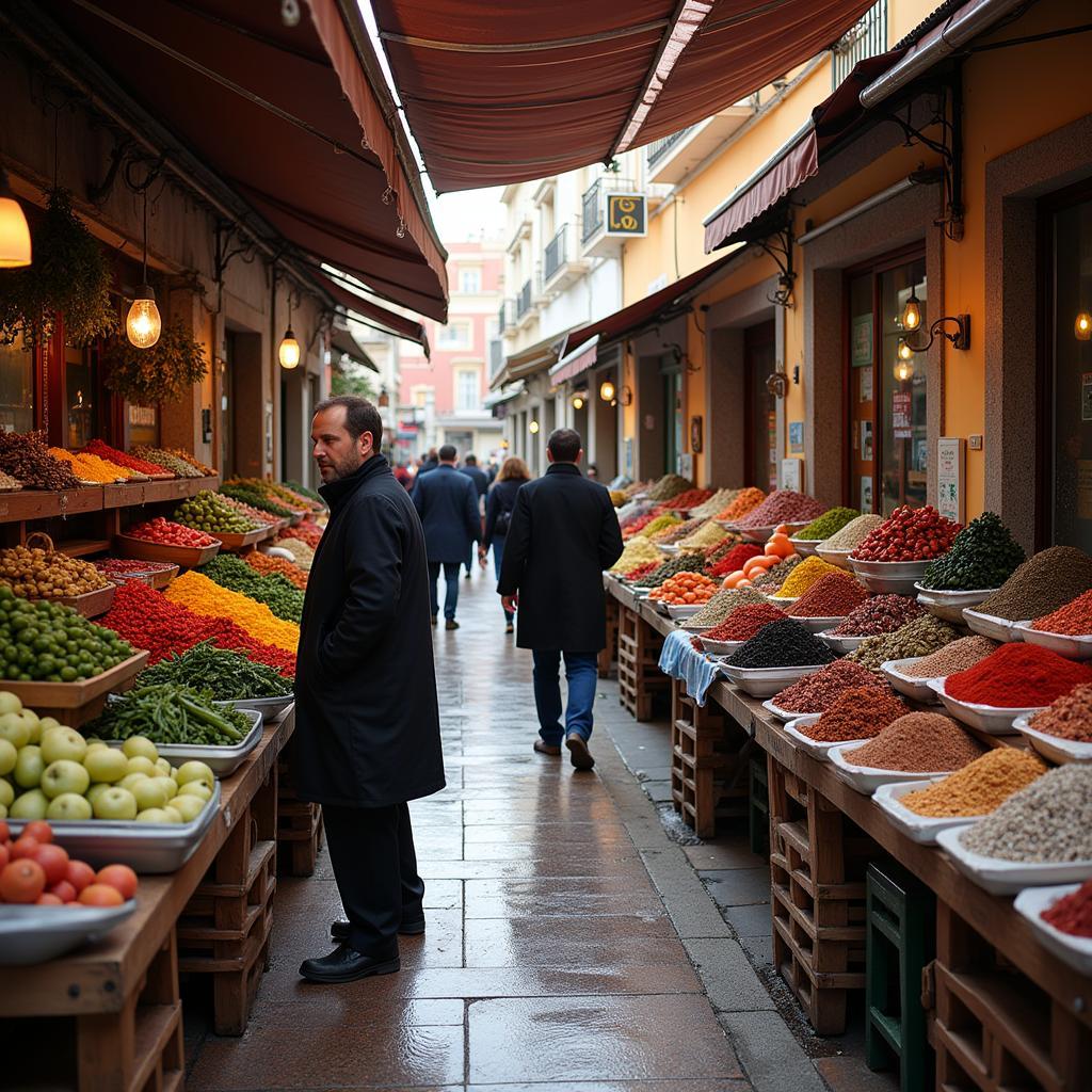 Vibrant Local Market in Murcia