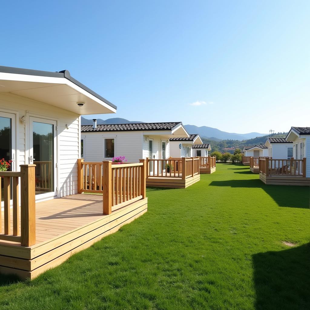 Modern Mobil Homes in Spain